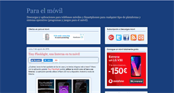 Desktop Screenshot of paraelmovil.es